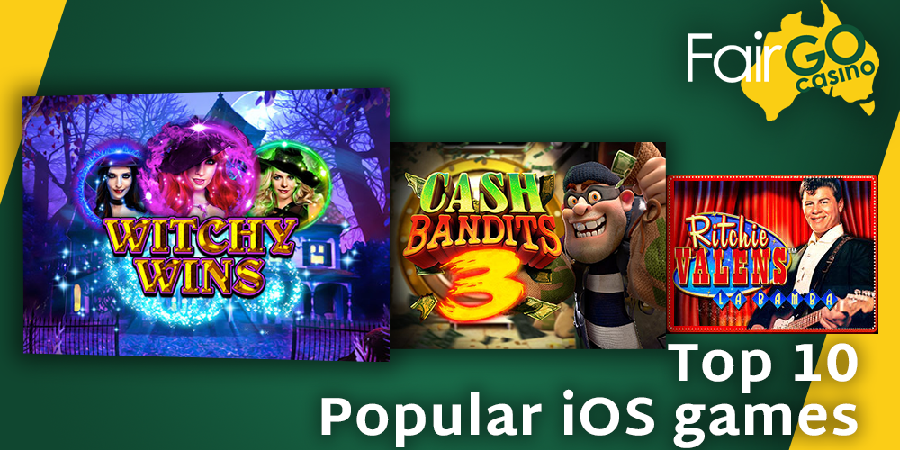 Popular Fair GO casino games on iOS devices