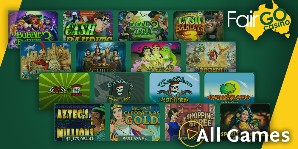 All Games category at Fair GO Casino