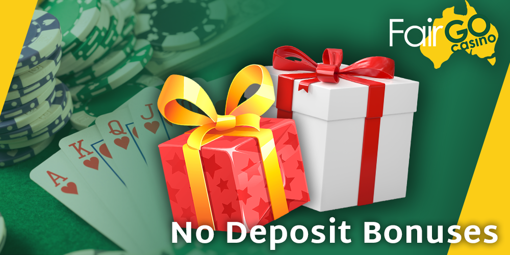 No Deposit Bonuses at Fair GO Casino for Australian players