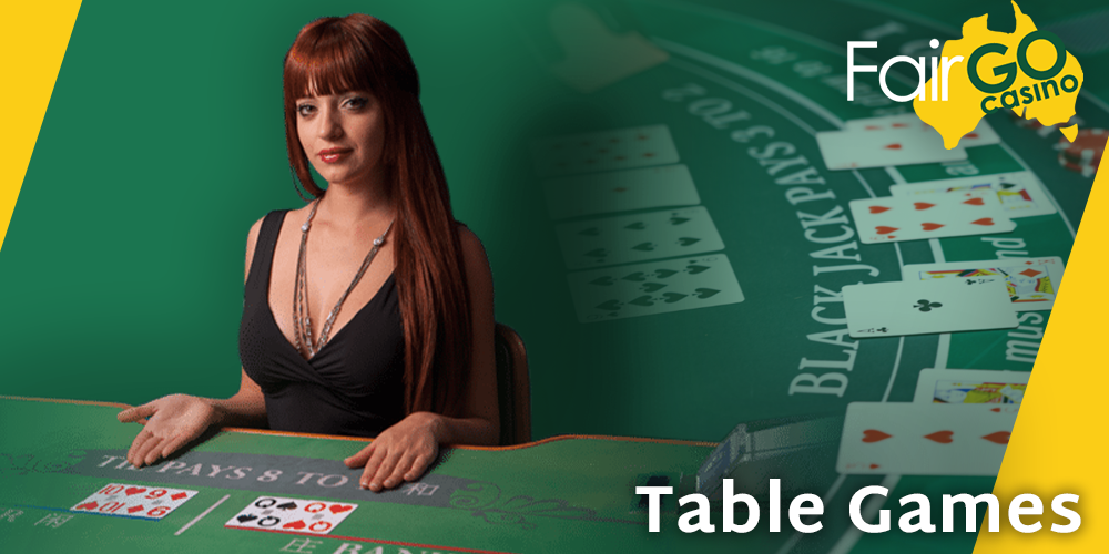 Table and Card Games at Australian Fair Go Casino