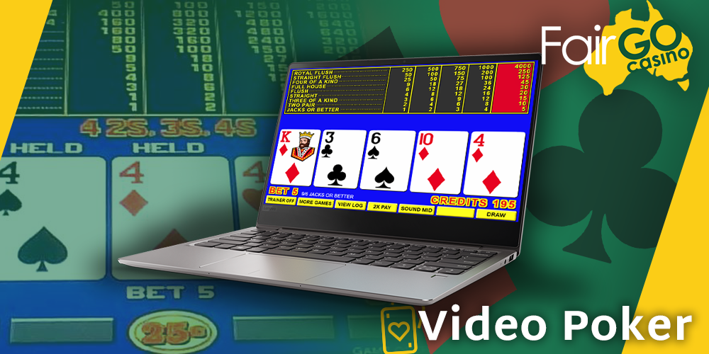 Play Video Poker Games at Fair GO Casino