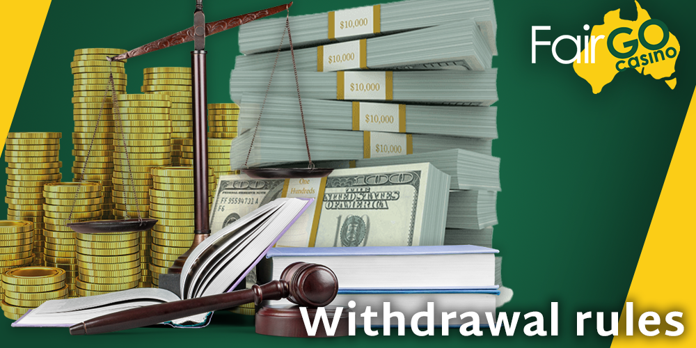 rules for withdrawal money from FairGo Casino