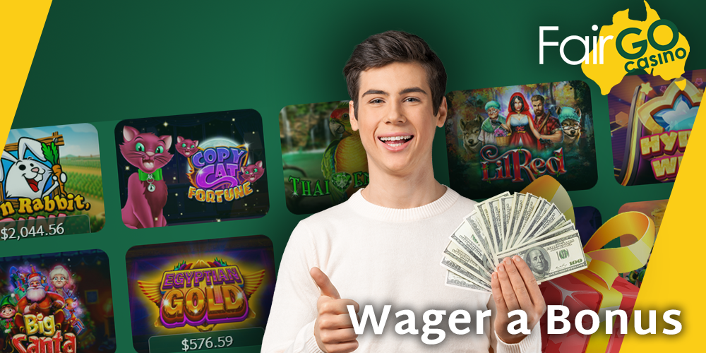 How to wager a bonus at Fair GO casino