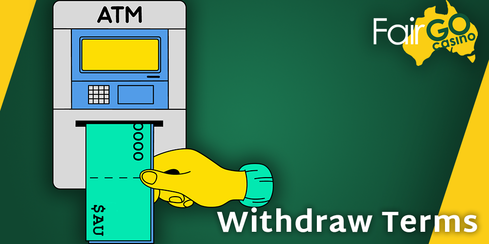 withdrawal winnings terms at Fair GO Casino