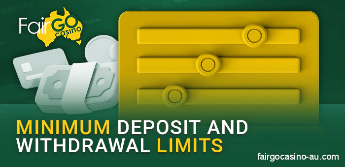 About payment limits at Fair Go Casino