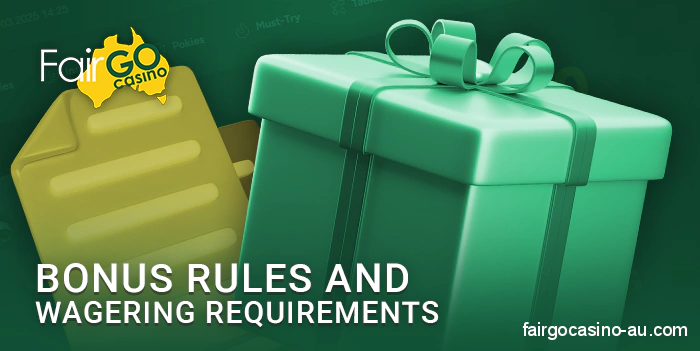 Bonus offer provisions at fair go casino